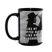I Like My Coffee Black Mug